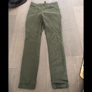J Crew Zip-Back Pants Size 0